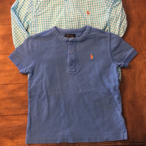 Boys 3-piece set of Boys Ralph Lauren tops size 7 - Picture 2 of 4